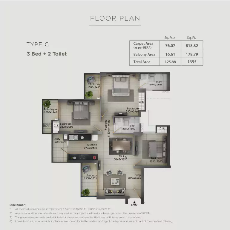 BHK Type 3