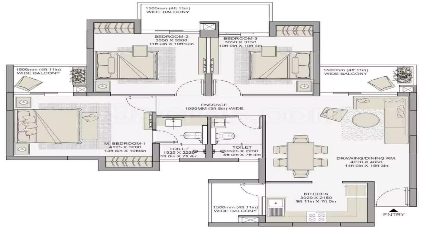 BHK Type 3